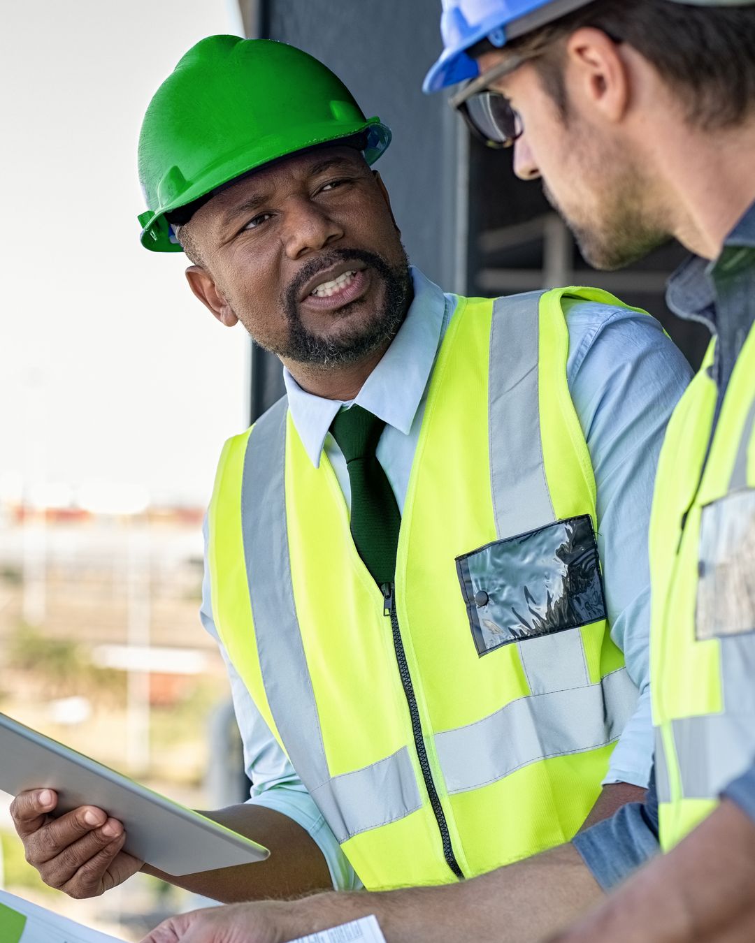 Men with Hard Hats